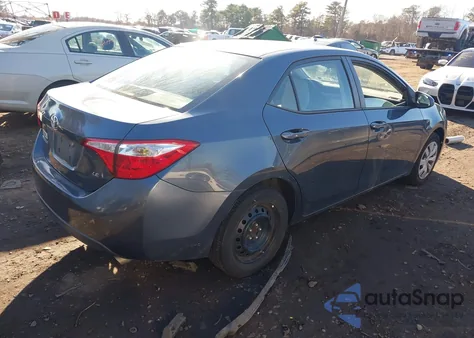 2016 Toyota Corolla Le z USA, uszkodzony, nr VIN 2T1BURHEXGC665344